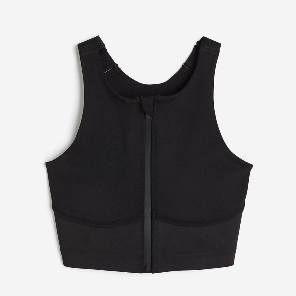 H&M Zipper Sports Bra